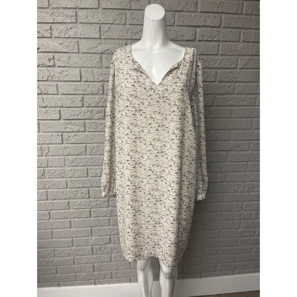 Lila Rose Women V Neckline Long Sleeve Casual Dress Size 14